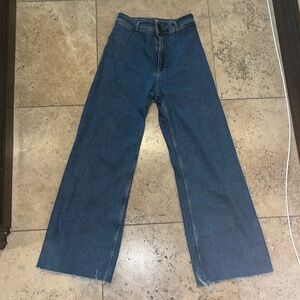 blue zara jeans